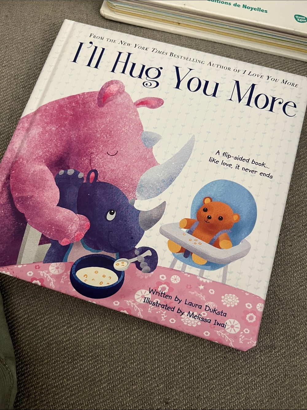 I'll Hug You More: A 2-in-1 Flip Story About Parent and Child Love Boardbook